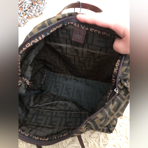 Fendi Zucca Fabric Tote - Picture 3 of 7